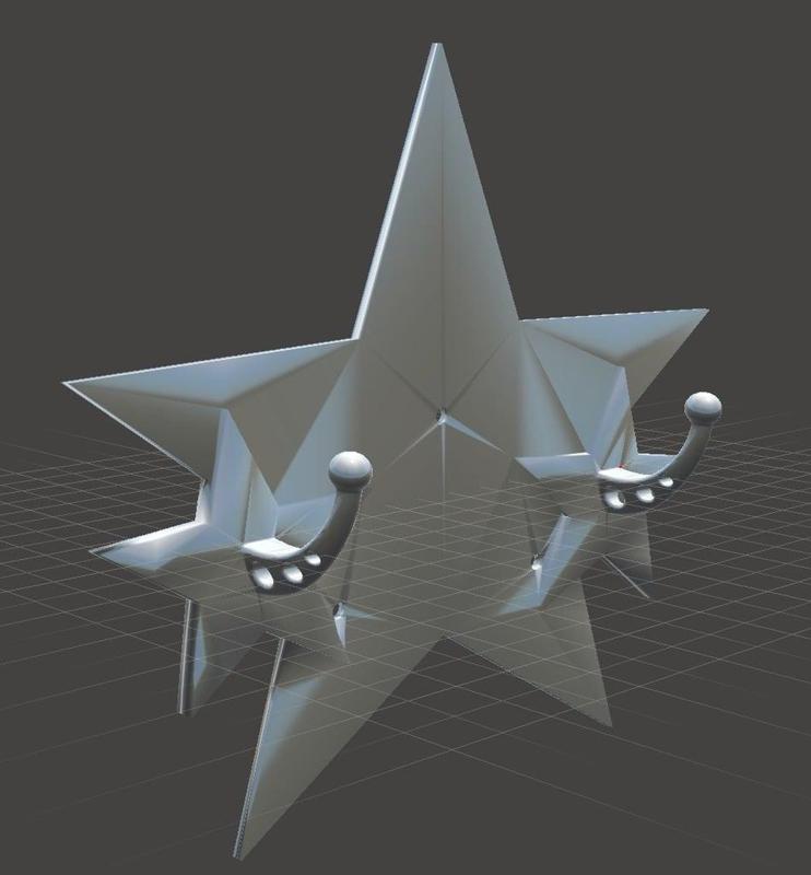 American doll wall hanger