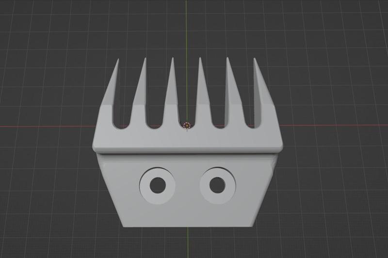 Sheep shearing cutting head