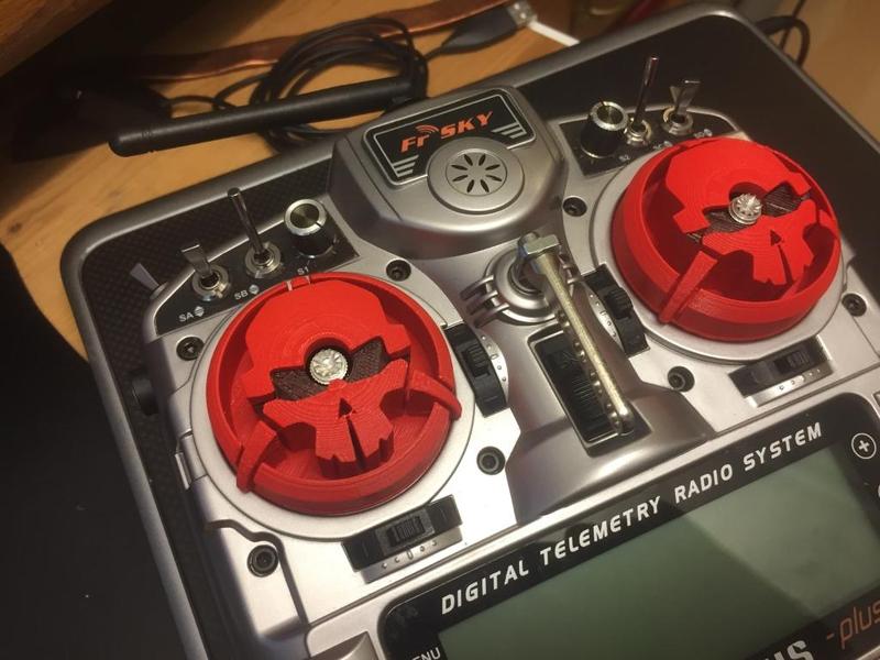 RotorRiot Logo Gimbal Protection for Taranis