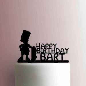 THE SIMPSONS HAPPY BIRTHDAY BART TOPPER