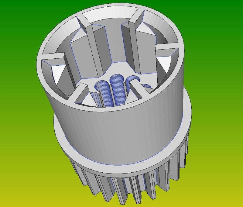 Pinion gear for packing food processor Сentek.