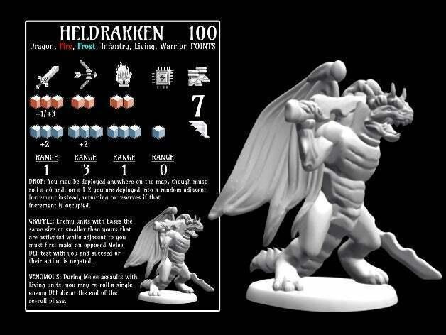 Heldrakken (18mm scale)