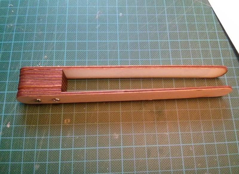 Laser cut tongs