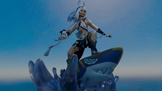 Mualani 3D Printable from Genshin Impact