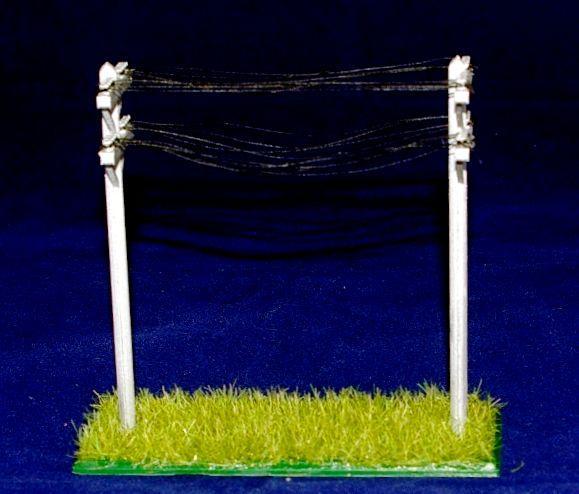 1/87 (HO) Scale - Utility Poles