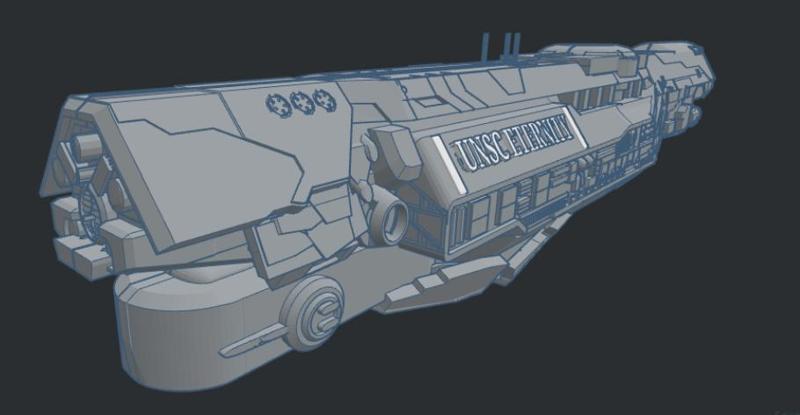 UNSC Eternity (Infinity Class Supercarrier/Colony Ship)