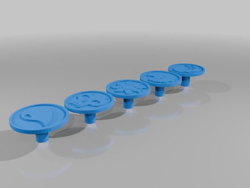 Magic: The Gathering dresser knobs