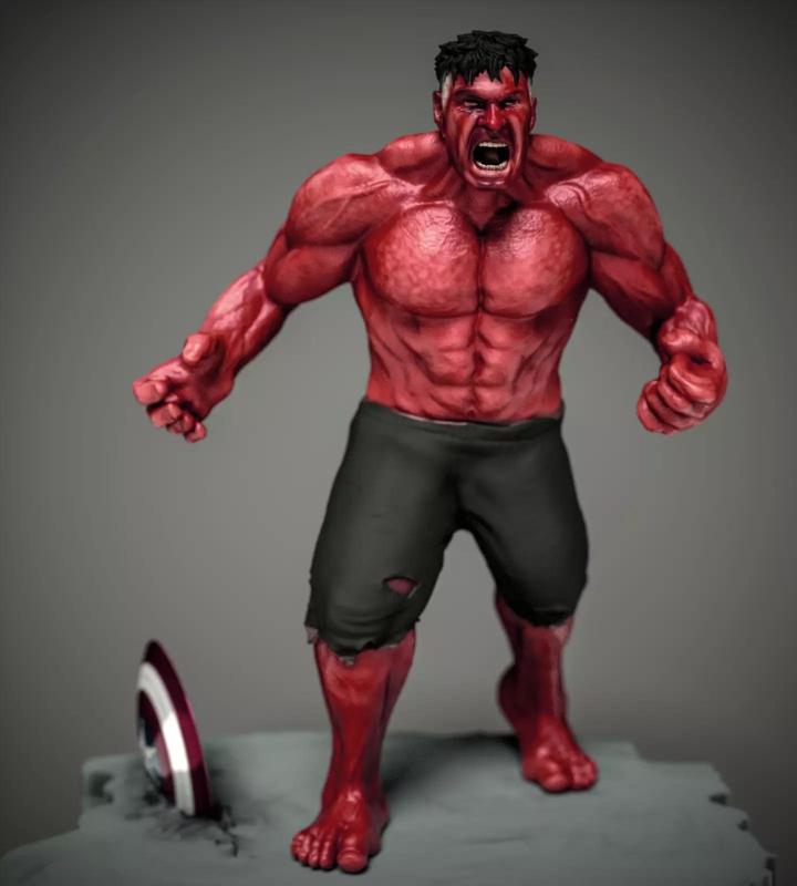 Marvel Thunderbolt Thaddeus Ross Red Hulk Harrison Ford General