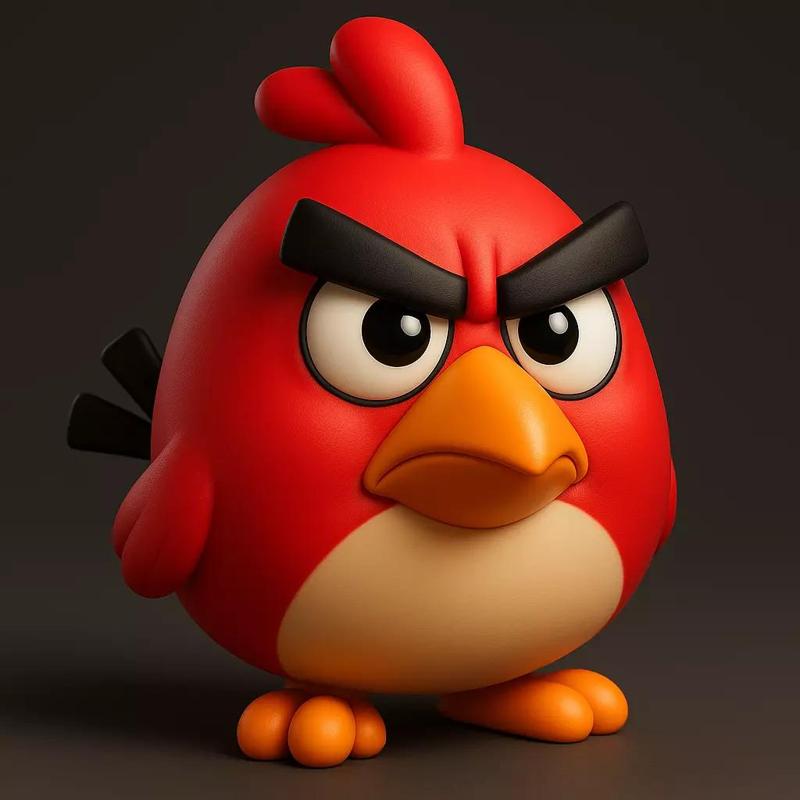 Matilda Red Angry bird with Legs