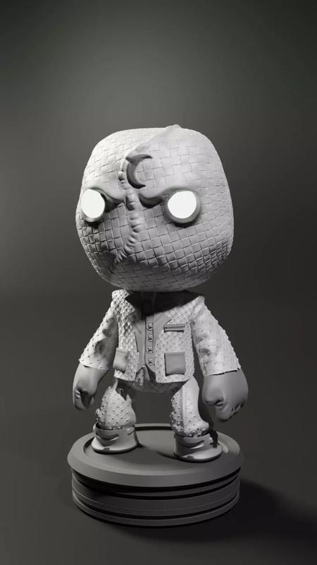Mr Moon - 3DPrintable