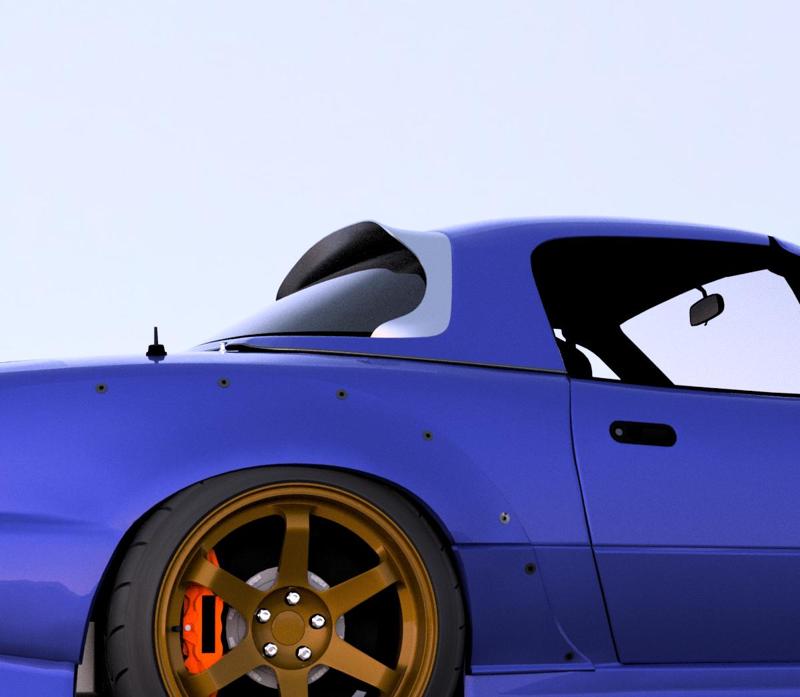 Miata NA / NB - Hardtop Spoiler