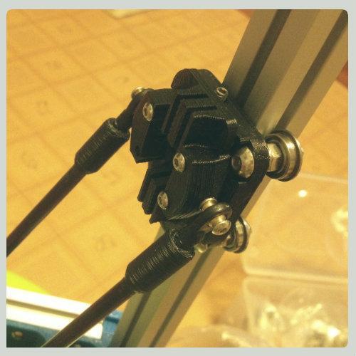 Sliding system for Kossel Mini