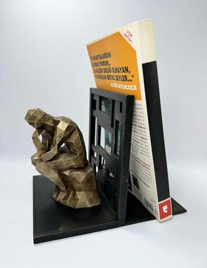 Thinking Man Book Holder
