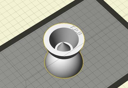 yoyo with text:T.P.B