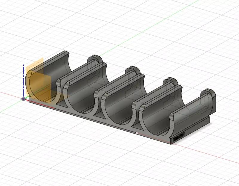 4-rounded shotgun shell holder for airsoft gun