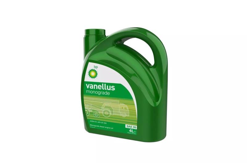 Bp Vanelus plastic oil Bottle 4L