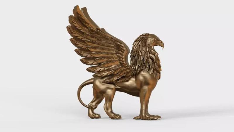 griffin  sculptures