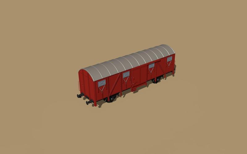 Goods wagon 1:32 Glmhs 50 / Tnoms 59