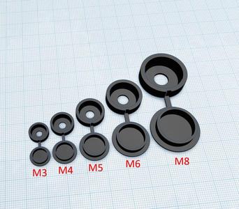 Capped Screw Cover Set M3-M8