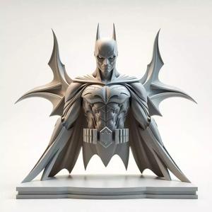 3D printed Batman model  3D printed