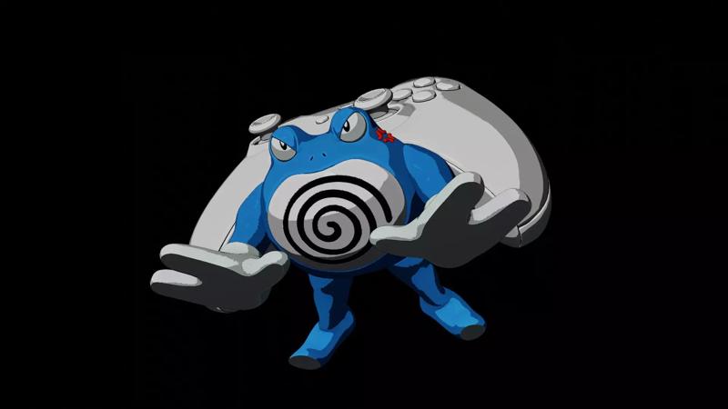 Poliwrath Joystick stand Pokemon