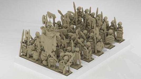 Warmaster Vampire Counts Skeletons
