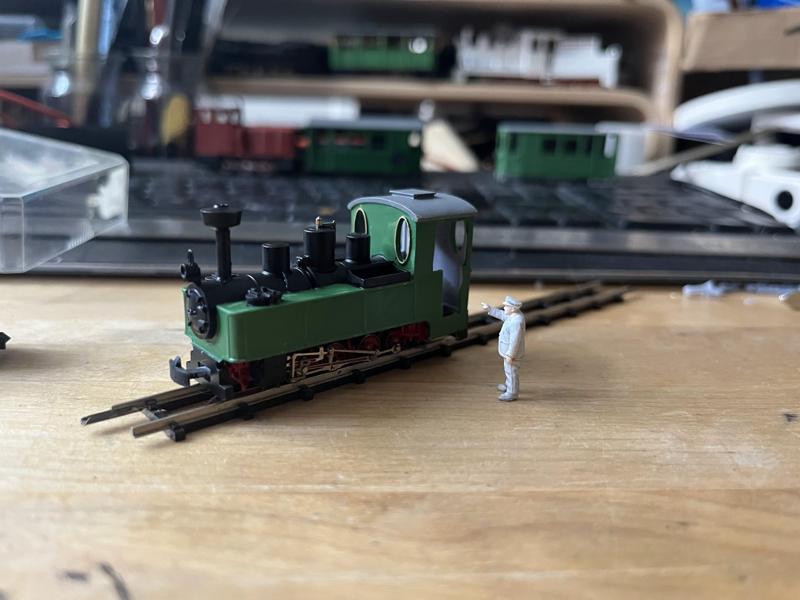 H0e/009 Freelance small 0-8-0 light railway locomotive / Feldbahnlok