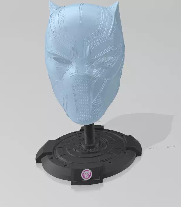 Black Panther Helmet Stand
