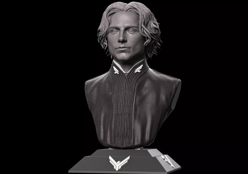 Dune-Paul Atreides-Timothee Chalamet Bust