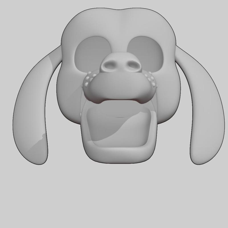 FNAF / Five Nights at Freddy's Sparky Head Cosplay