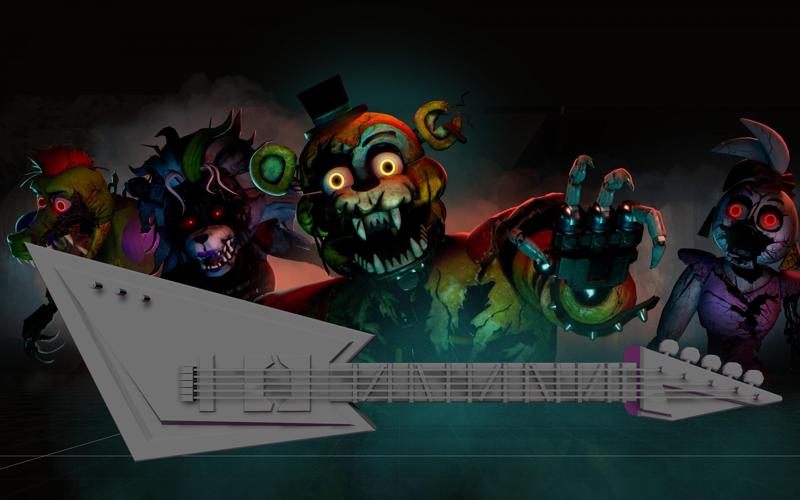 FNAF / Five Nights at Freddy's Bonnie Guitar