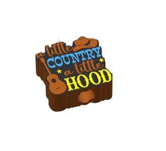 A Little Country A Little Hood Straw topper 2 sizes 3MF File included