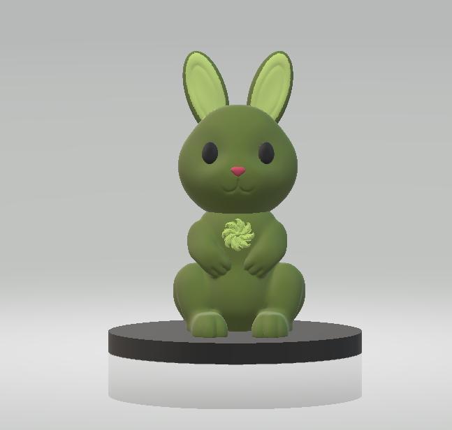 GREEN BIRD TOY 3D PRINTABLE MODEL