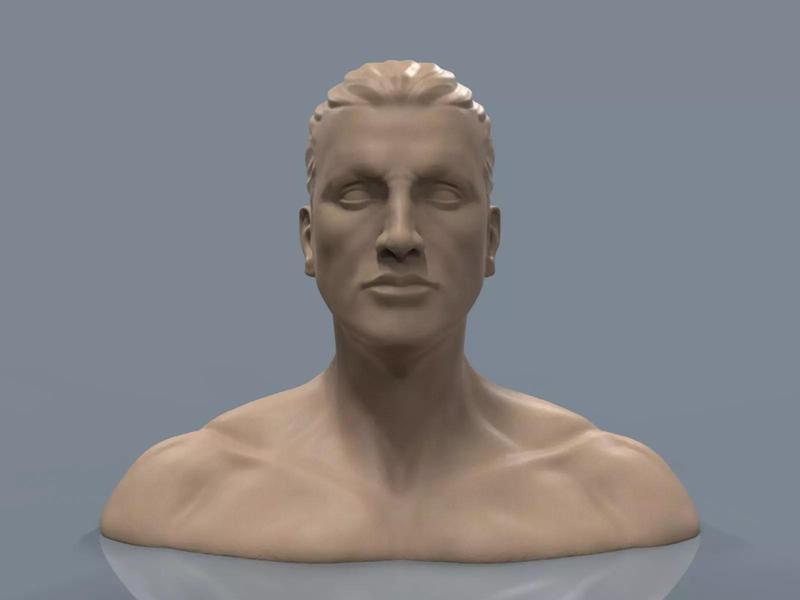 Male Head 6