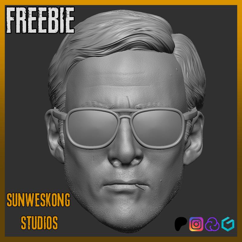 Ryan Gosling "The Driver" Drive Movie Heasculpt