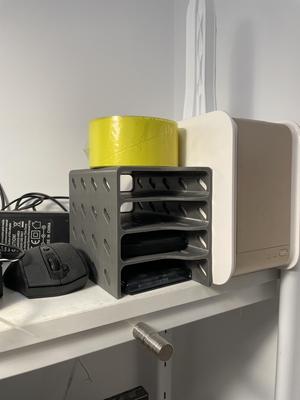 2.5-inch mobile hard drive stacking rack