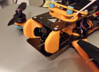 RunCam Swift FPV adjustable camera mount (with bumpers) for Emax Nighthawk 250