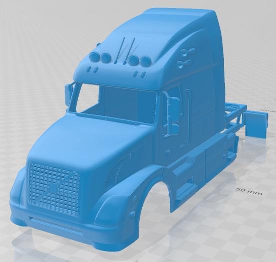 Volvo VN Printable Body Truck