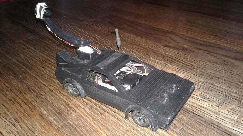 Third person view drift body for WLToys 1/28th scale cars