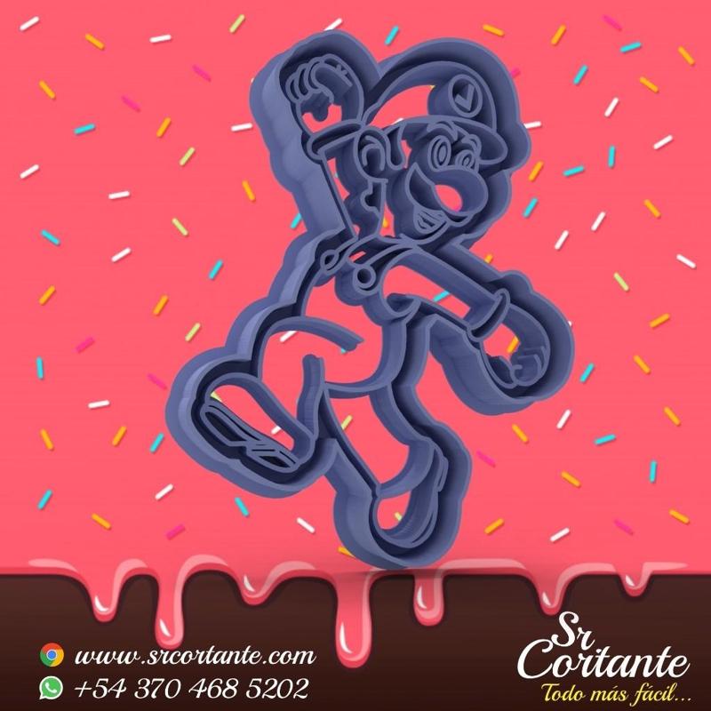 THEME SUPER MARIO BROSS COOKIE CUTTERS - COOKIE CUTTER