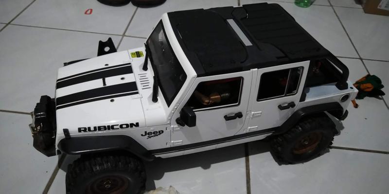 roof for 1/10 rubicon hard body roll cage