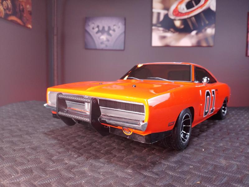 Kyosho Fazer Dodge Charger General Lee Conversion