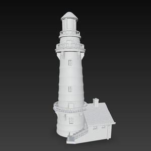 MARITIME LIGHTHOUSE AND HOUSE