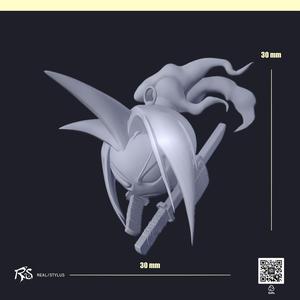 Amidamaru 3D Printable - keychain