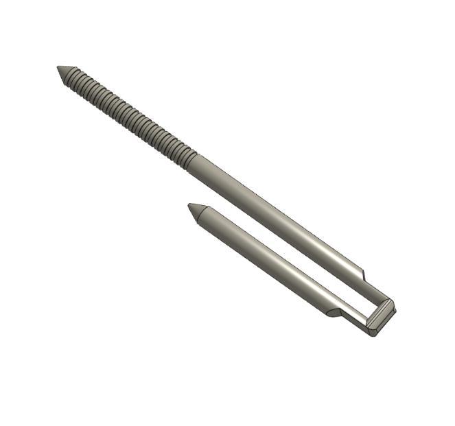 Evaporative Cooler Pad Peg and Washer