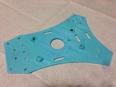 Integrated vibration dampening Omnimac / Sypda 500 body plate