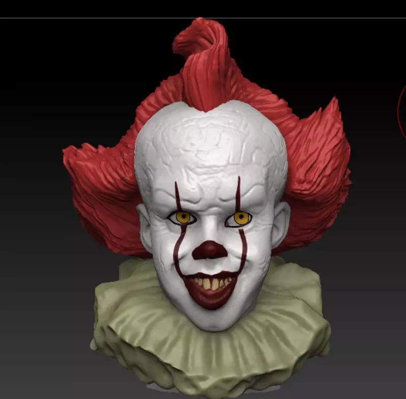Pennywise the clown life size scale bust