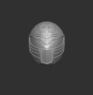 ONE12 Scale Head White Ranger