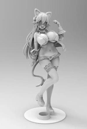 Super  Sonico beautiful girl  for 3D print model