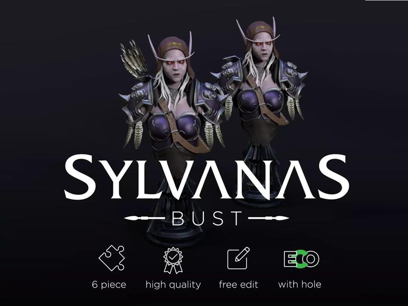 Sylvanas Windrunner Bust Torso